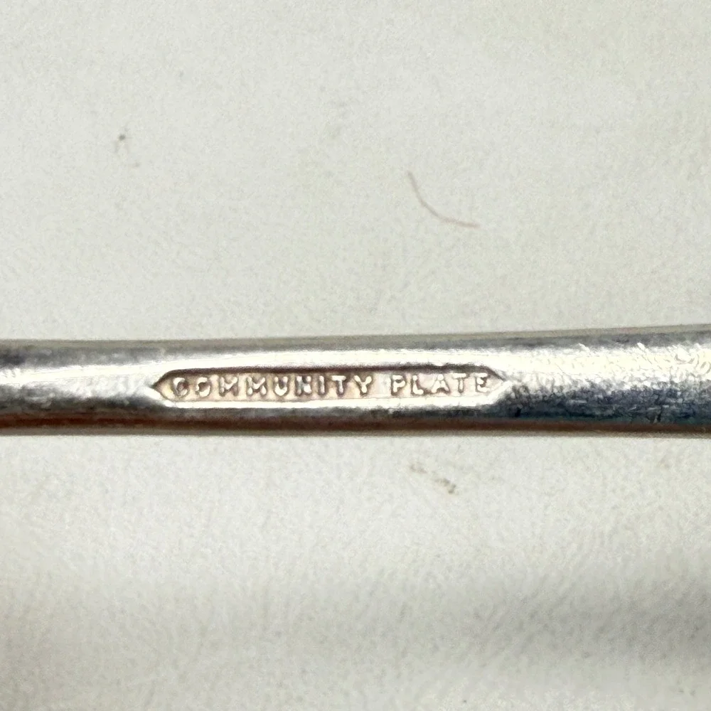 Lady Hamilton Oneida 1932 Silverplate 6 Pc 2 Ea French Knife Dinner Fork Spoon